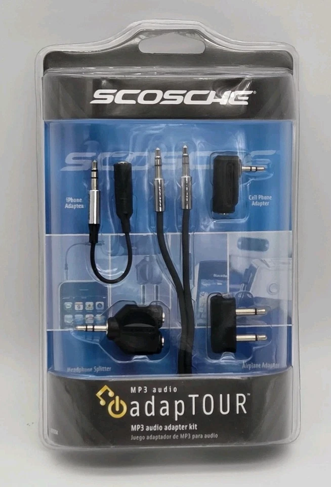 Scosche Iu335k Audio Cable and Adapter Kit