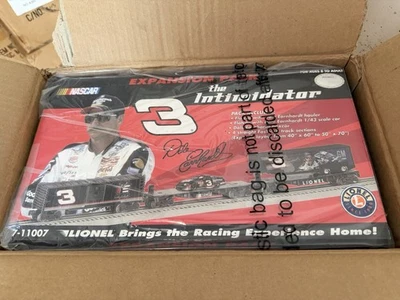 Lionel 7-11011 O Gauge NASCAR Dale Earnhardt Expansion Train Pack Factory Sealed - Image 1 of 4