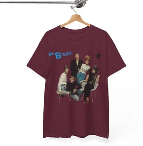 Vintage The B-52’s Wild Planet Heavy Cotton Red All Size Unisex Shirt - Bild 1 von 6