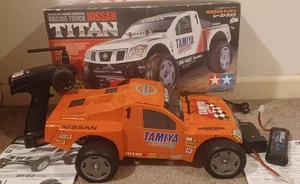 Vintage Tamiya RC 1/12 Nissan Titan DT-02 – Off Road Racing Truck Mint Condition - Picture 1 of 9