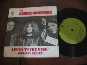 THE DOOBIE BROTHERS listen to the music HEBREW COVER ISRAEL ISRAELI P/S - Picture 1 of 1