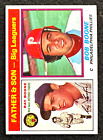 1976 Topps Baseball #67 Ray Boone F/S Bob Boone NM