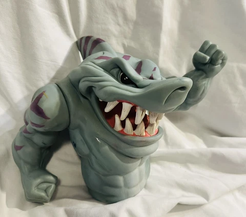 Street Sharks Streex Hand Puppet Street Wise Designs 1994 Mattel Vintage Cover
