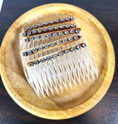 Peine deslizable de diamantes de imitación de colección 5 piezas nuevo en stock Foto 1 de 4