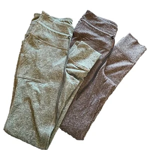 Lot of 2 Old Navy CozeCore High Rise Leggings Running Yoga Pants Women's Size S - Picture 1 of 15