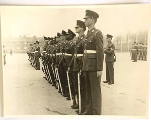 1970s 1980s Era Army Parade Photo 21x16cm (A) - Picture 1 of 1