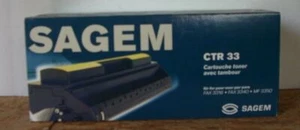 Sagem Toner und Drum Unit CTR 33 black für Fax 3316 3340 MF 3350 OVP A - Picture 1 of 2