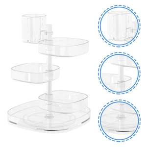 Cosmetic Storage Box Child Cosmetics Organizer Rotating Makeup Organiser - Picture 1 of 12