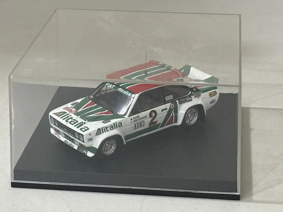 Fiat 131 Abarth Walter Rohrl Monte Carlo Rally 1978 1/43rd scale Trofeu WRC rare - Image 1 of 1