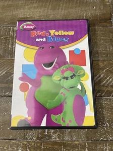 Barney’s Red Yellow And Blue DVD BLACK CASE - Picture 1 of 5