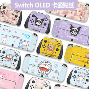 Cute Cartoon Disney Protective Film Sticker Decal Cover For Nintendo Switch Oled