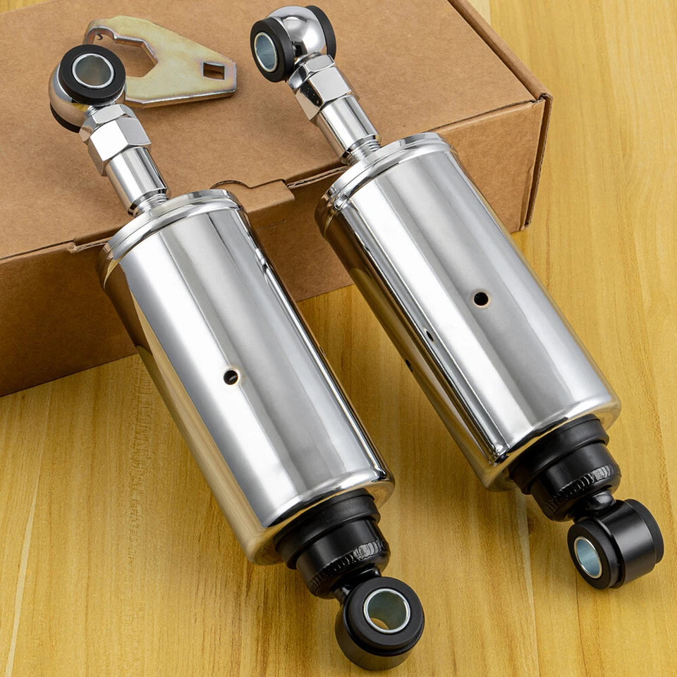Rear Shocks Set Adjustable Height For Harley Heritage Softail Models 1989-1999 Foto 1 de 4
