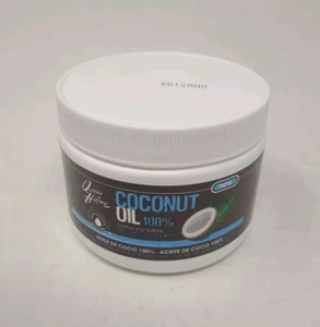 Neu Glas Queen Helene 100 % Kokosöl 10,7 FL. OZ Beruhigt Haut Haare Lippen weich - Bild 1 von 3