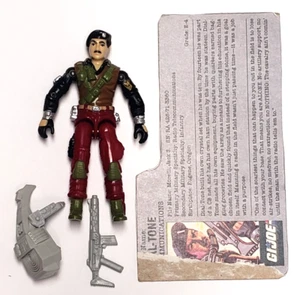 GI JOE COBRA 1986 MISIÓN ESPECIAL BRASIL ESFERA TONO TARJETA DE ARCHIVO COMPLETA - Imagen 1 de 11
