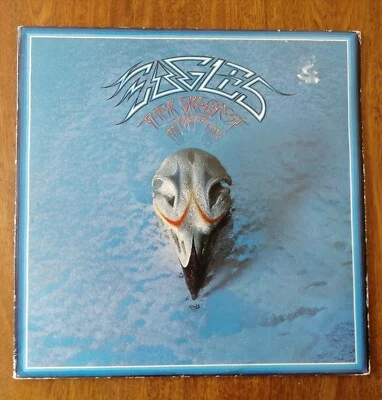 Eagles - Their Greatest Hits   Vinyl Album Inscribed with Love to Glyn from Bill - Image 1 of 4