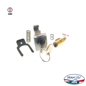 Serratura bloccasterzo bauletto 4 mm con chiave unica Vespa 50 125 Primavera Et3 - Foto 1 di 1