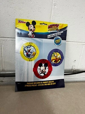 Disney Mickey Roadster Racers Honeycomb Decoration Kit Party Supplies 3-pieces - Image 1 of 2
