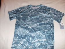 NWT Mossy Oak Fishing Aqua Mens XL Shirt Quick Dry NEW WITH TAGS