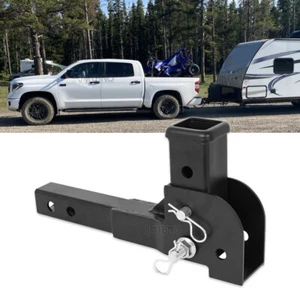 2" Trailer Hitch Mount Shank Adapter Foldable Cargo Carrier For Toyota Tundra - Picture 1 of 17