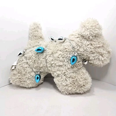 Pottery Barn запутанная подушка для собаки искусственная рождественская лампочка цвета слоновой кости прядь 17x11 дюймов - Изображение 1 из 4