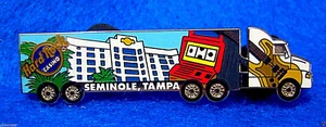 TAMPA CASINO KEEP ON TRUCKIN HOTEL FACHADA RANURAS SEMIRREMOLQUE Hard Rock Café PIN - Imagen 1 de 1