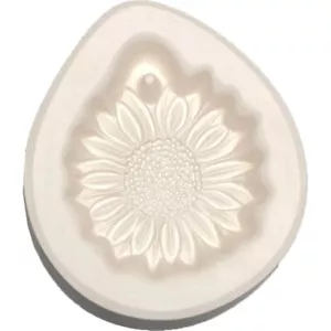Holey Sunflower Casting Glass Fusing Kiln Mold 3.25"x3" - Picture 1 of 2