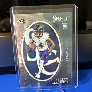 2023 Panini Select - Select Certified Rookies #CRO-ZFL Zay Flowers (RC) - Picture 1 of 2