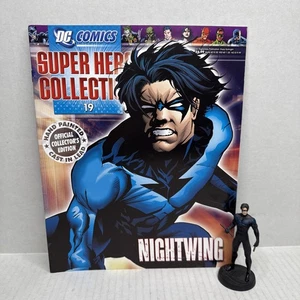 DC Comics Super Hero Collection Eaglemoss No 19 Nightwing Comic and Lead Figure. - Picture 1 of 7