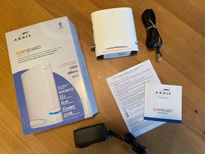 ARRIS S34 SURFboard DOCSIS 3.1 Multi-Gigabit Cable Modem 2.5 Gbps Ethernet Port - Picture 1 of 11
