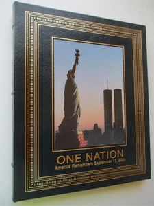 9/11 ONE NATION America Remembers September 11 2001 EASTON PRESS Illustratd LIFE - Picture 1 of 6