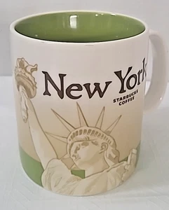 Tazza Starbucks Coffee 2011 New York serie da collezione 16 oz tazza Statua della Libertà - Foto 1 di 5