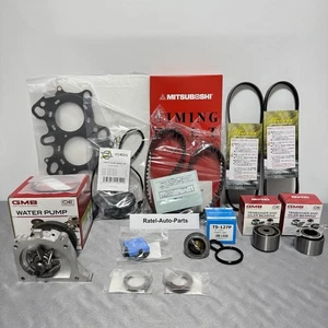 For HONDA Acty HH5 HH6 Timing Belt Kit set of 12 Water Pump Alt Belt E07Z - Picture 1 of 10