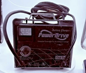 Club Car PowerDrive Gold Cart Battery 48V Charger OEM - Picture 1 of 11