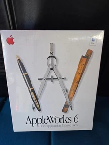 Apple Works 6 Mac M7400Z/A NEW, Sealed - Picture 1 of 5