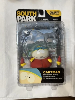 Figura de acción de colección South Park Cartman Mezco 2011 serie 1 sin usar, en caja, sin abrir KITTY Foto 1 de 2