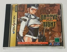 Sega Saturn SS Soft GROOVE ON FIGHT Gouketsuji Ichizoku 3 Game Japanese ver Used