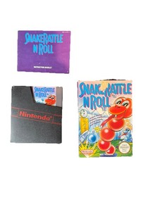 Snake Rattle n Roll Nintendo NES Boxed with Manual