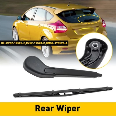 Brazo limpiaparabrisas trasero y cuchilla para Ford Focus hatchback 2012 2013 2014 2015 2016-2018 D Foto 1 de 4