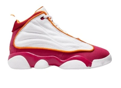 Nike Jordan Pro Strong Mid PS White/Red Basketball Shoes Sz. 3Y NEW DC7909-168 - Image 1 of 4