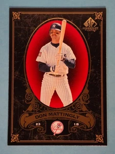2007 Upper Deck SP Legendary Cuts Don Mattingly New York Yankees #61 ⚾ - Picture 1 of 2