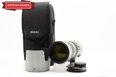 [Near MINT+] Nikon NIKKOR 70-200mm F2.8 G AF-S VR ED Gray with case From JAPAN - image 1 of 4