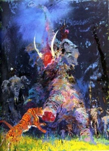 LeRoy Neiman "Shikar" 1980 #1347LN25X00DIVA - Picture 1 of 1