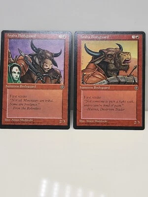 MTG Anaba Bodyguard Homelands Regular Common ver 1 and 2 NM Never Been Played - Image 1 of 4