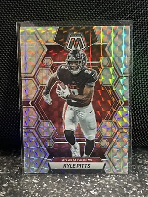 2023 Panini Mosaic Kyle Pitts #9 Mosaic Silver ATL Falcons Free Shipping - Image 1 of 2