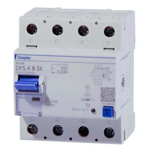 Doepke DFS 4 040-4/0.03 B SK-Type B FI Switch, 4 Pole Doepke - 09134998 - Picture 1 of 2