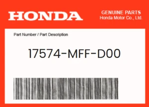 Honda GASKET, BASE 17574-MFF-D00 OEM Genuine Original NEW - Picture 1 of 1