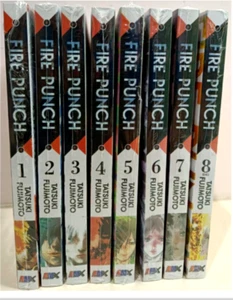 FIRE PUNCH Englischer Comic Tatsuki Fujimoto Set Band 1-8 Manga - Fast DHL - Bild 1 von 9