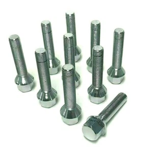 BMW / Mini Cooper 50mm Extended Wheel Lug Bolts 12x1.5 (X10) - Picture 1 of 6