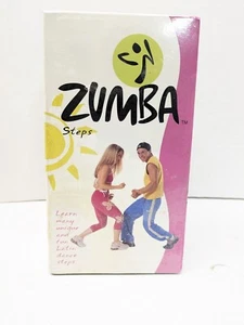 Zumba 4-Tape VHS Set: Steps, Beginners, Advanced, Buns Thighs Abs Dance Exercise - Picture 1 of 6