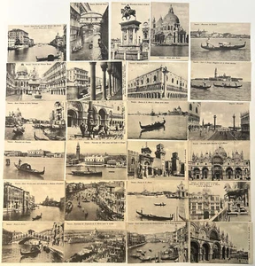 Lot von 25 AK Vendig / Venezia ca. 1920 (?) Verschiedene Sehenswürdigkeiten - Picture 1 of 1
